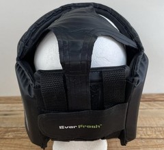 Everlast Adjustable Open Face Head Gaurd Head Gear With Everfresh – Black
