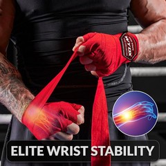 Handwraps Boxing Kickboxing Muay Thai MMA wraps bandages 180 inch Cotton PAIR