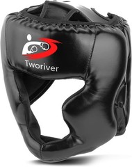 Adjustable Leather Boxing Headgear for Adults & Kids – Ultimate Safety Gear