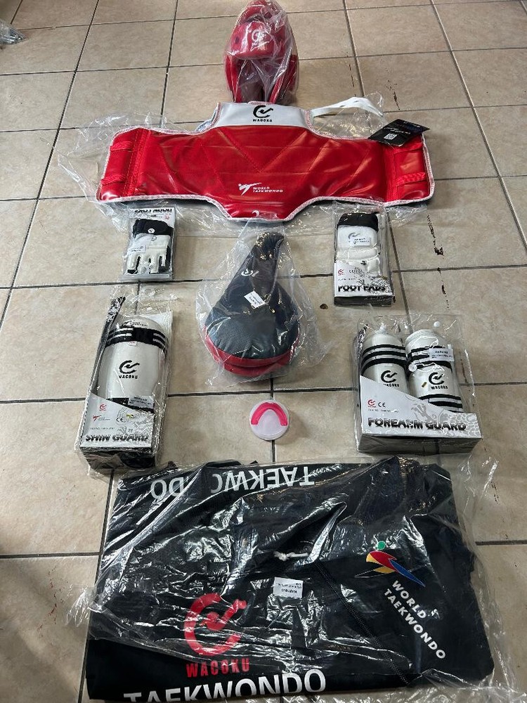New Martial Arts Sparring Gear Combo S,M,L, Taekwondo, karate,outdoor,UFC,MMA,