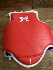 BMA Reversible Chest Guard Red/Blue XS Used