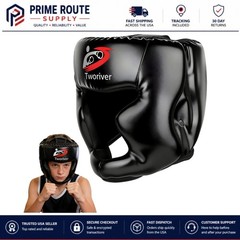 Adjustable Leather Boxing Headgear for Adults & Kids – Ultimate Safety Gear