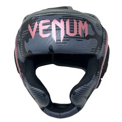 Venum Elite Boxing MMA Protective Pink Gold Headgear One Size Kickboxing NWOT