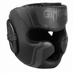 GINGPAI Full Face Boxing Headgear MMA Muay Thai Training Head Protection S/M/L