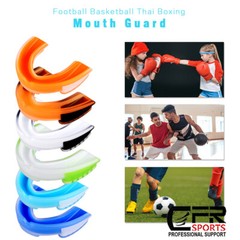 Gel Gum Mouth Guard Shield Case Teeth Grinding Boxing MMA Sports MouthPiece HG C