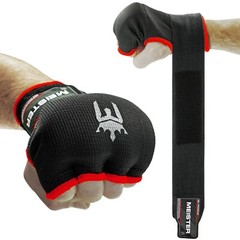 MEISTER GEL PADDED PROWRAPS Inner Hand Wrap Gloves – MMA Boxing Wrist Fight PAIR