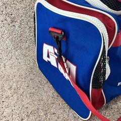 ATA Black Belt Academy 22″ Equipment Duffle Bag Blue Red Taekwondo Karate MMA