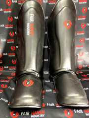 PRO MMA BOXING SHINGUARD REXINE – BLACK