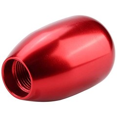 Weighted Metal Shift Knob (157g) 6-Speed Universal Manual for Real Car & Red