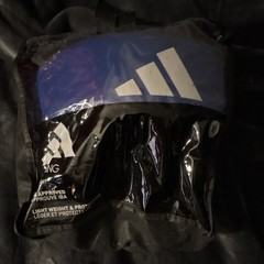 Adidas AIBA Boxing Headgear Blue Medium IBA Approved Open Face Competition Guard