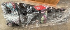 [SIZE L] Premium RAJA “Jungle Lotus” Pro Style Thai Boxing Shin Guards (NEW) NWT