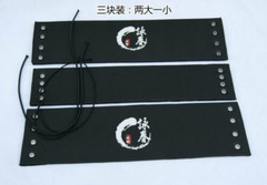 3PC Wing Chun Kung Fu Pads Ip Man Wing Stun Wooden Dummy Head Protect Pads