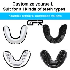 Gum Mouth Guard Shield Case Teeth Grinding Boxing MMA rugby Sports Youth Adult
