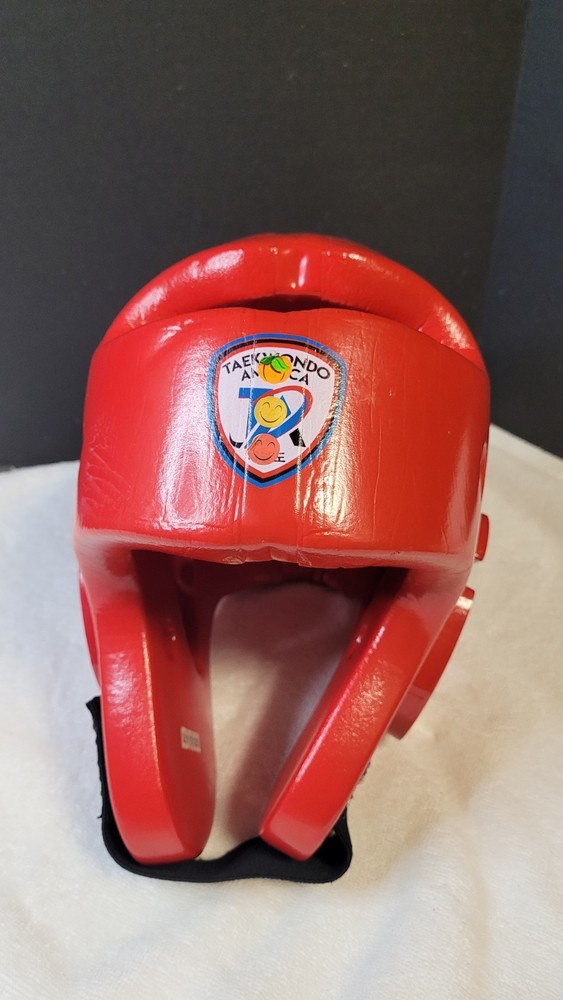 Century Martial Arts Sparring Headgear Red Adult M/L Karate Tae Kwon Do