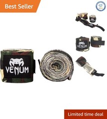 Durable 4m Boxing Hand Wraps in Forest Camo – Pair for Ultimate Support