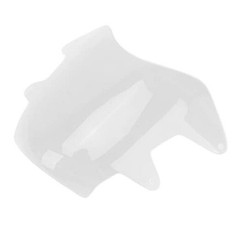 Motorcycle Headlight Protector Guard Smooth with Mounting Screw Transparent