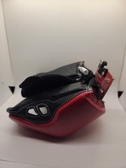 Century Brave Open-Faced Headgear Advanced Foam Core RED S/M NWT