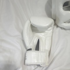 WINDY HP-3 Training Headgear Size M White Adult Unisex Boxing
