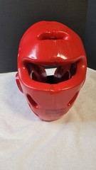 Century Martial Arts Sparring Headgear Red Adult M/L Karate Tae Kwon Do
