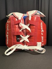 Century Red White & Blue Unisex Youth Sparring Martial Arts Chest Protector #2