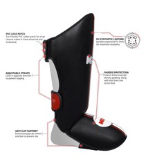 MRX Shin Instep Pads MMA Leg Foot Guards Muay Thai Kick Boxing Guard Protector