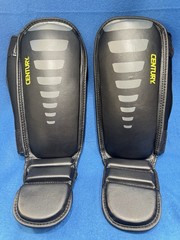 CENTURY Brave Shin Guards Black Gray S/M Adult Unisex MPN 061-0123749