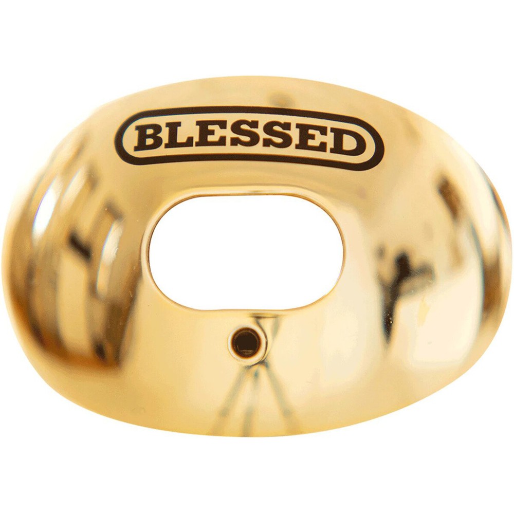 Battle Sports Blessed Chrome Oxygen Lip Protector Mouthguard – Gold
