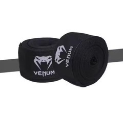 Venum Boxing Hand Wraps 4m Black – Professional Training Wrist Support MMA Mua
