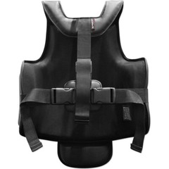 MEISTER BODY ARMOR – MMA & BOXING CHEST GUARD w/ Groin Protector Belly Pad ADULT