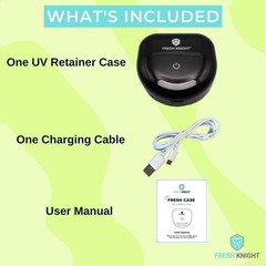 UV Retainer Case for Invisalign | Disinfect & Clean