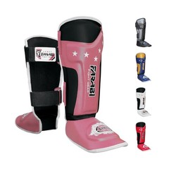 Farabi Sports Shin Instep Kids Junior MMA Kick Boxing Shin Guard Training Shi…