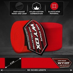 Handwraps Boxing Kickboxing Muay Thai MMA wraps bandages 180 inch Cotton PAIR
