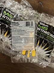 Wilson Youth Single Density Mouth Guard 15 Yellow Football Lacrosse Hockey