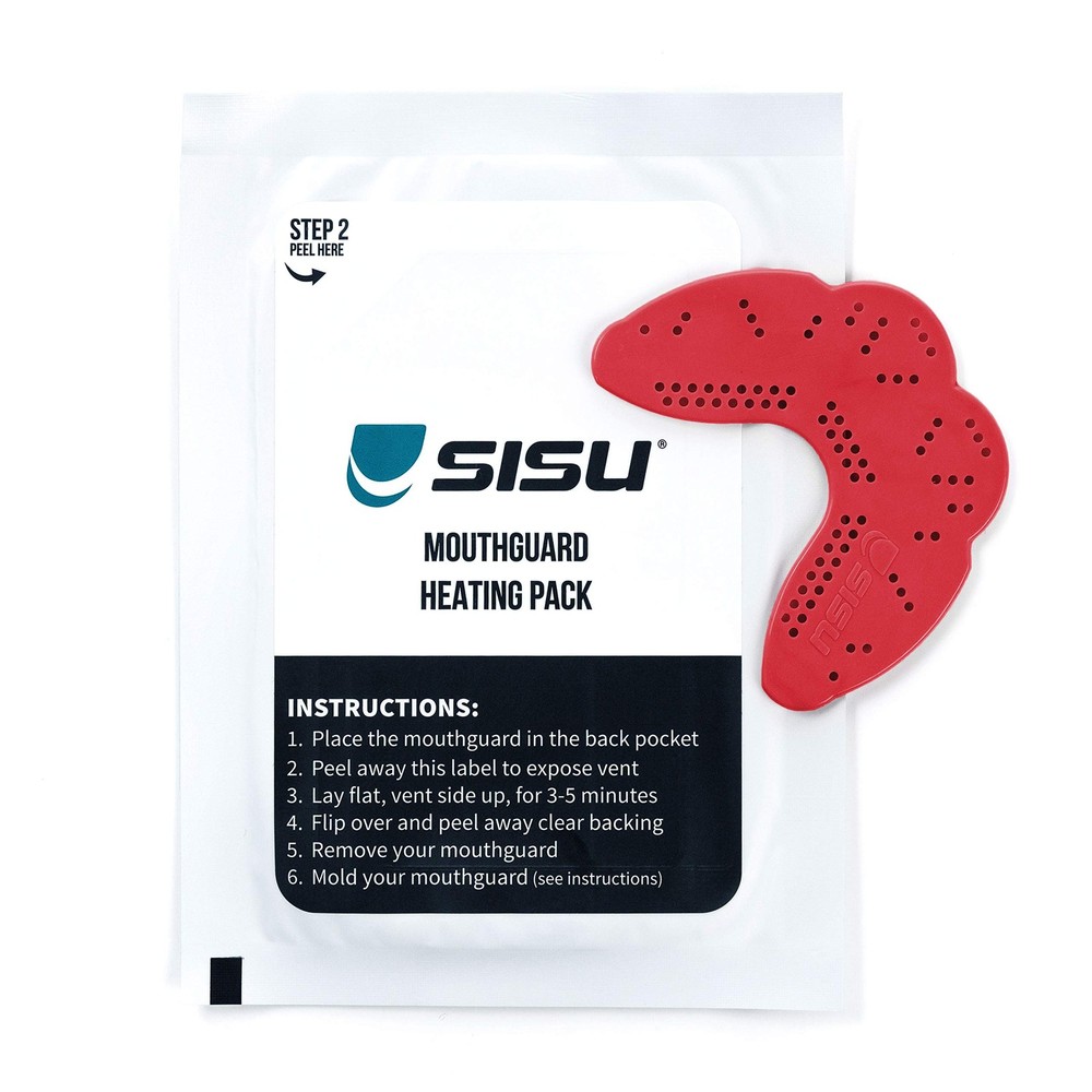 SISU Mouth Guards Aero 1.6mm Custom Fit Sports Mouthguard and Molding Heat Pack