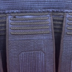 【T11】Kendo Hand-stitched style Tare Bogu Japanese Martial Armor Used