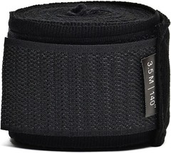 Machine Washable Black Hand Wraps for Boxing & MMA – Secure Thumb Loop Design