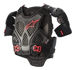 A-6 Chest Protector, Advanced Off-Road Body Armor, CE-Certified, M/L,