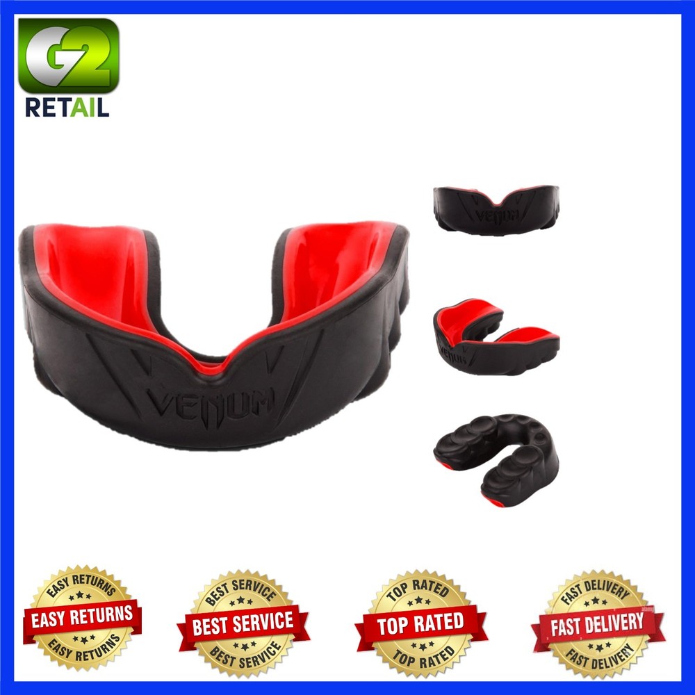 Challenger Red/Black Mouthguard – Protection for MMA & Combat Sports