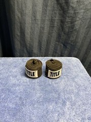 Title Boxing Style Handwraps-Black B2