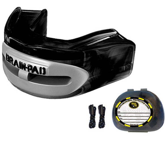 Brain Pad Pro+ Mouthguard – Black/Gray