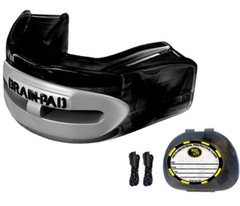 Brain Pad Pro+ Mouthguard – Black/Gray