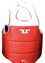 Tusah EZ-Fit Chest Guard Reversible Red/Blue XL/5 world taekwondo approved.