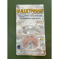 BulletProof Youth Mouthguard Clean White 3D Molding Technology NEW