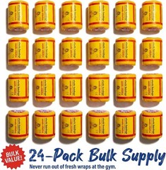 Amber Fight Gear Mexican Boxing Hand Wraps 24 Pack 2in x 5.5yd MMA Muay Thai