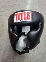 Title Boxing Classic Hi-Performance Training Headgear 2.0 Youth T-6 Black