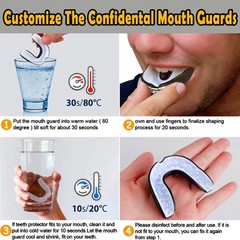Gum shield mouth guard Boil bite rugby boxing baseball hockey karate sports US