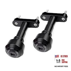 Motorcycle Falling Protection Frame Slider Fairing Guard Anti Crash Pad Black