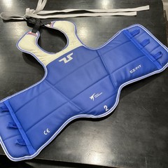 Reversible Red & Blue EZ-Fit Chest Protector World Taekwondo ez-fit #2 Size