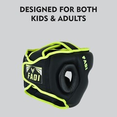FADI Sports Boxing Headgear MMA Muay Thai Sparring Helmet Kickboxing Head Guard