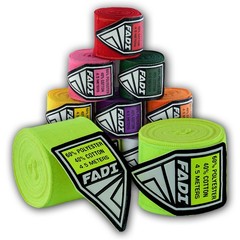 2 Pairs Fadi Sports Boxing Hand Wraps Blue & Light Green 180″ Mexican Style MMA